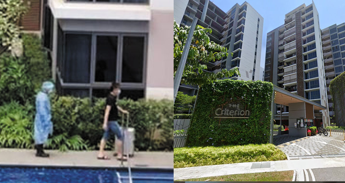 YISHUN MAN ESCORTED OUT OF CONDO FOR SEXY TIME WITH KOREAN, THAI & VIET HOSTESSES