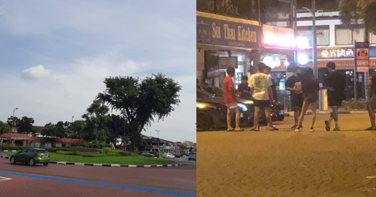 YPs SEEN GATHERING MORE THAN TWO AT SERANGOON GARDENS LATE AT NIGHT