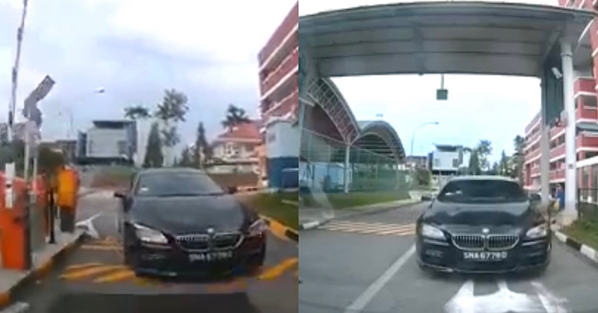 CHEAPO GOT MONEY BUY BMW NO MONEY PAY PARKING NEED TAILGATE