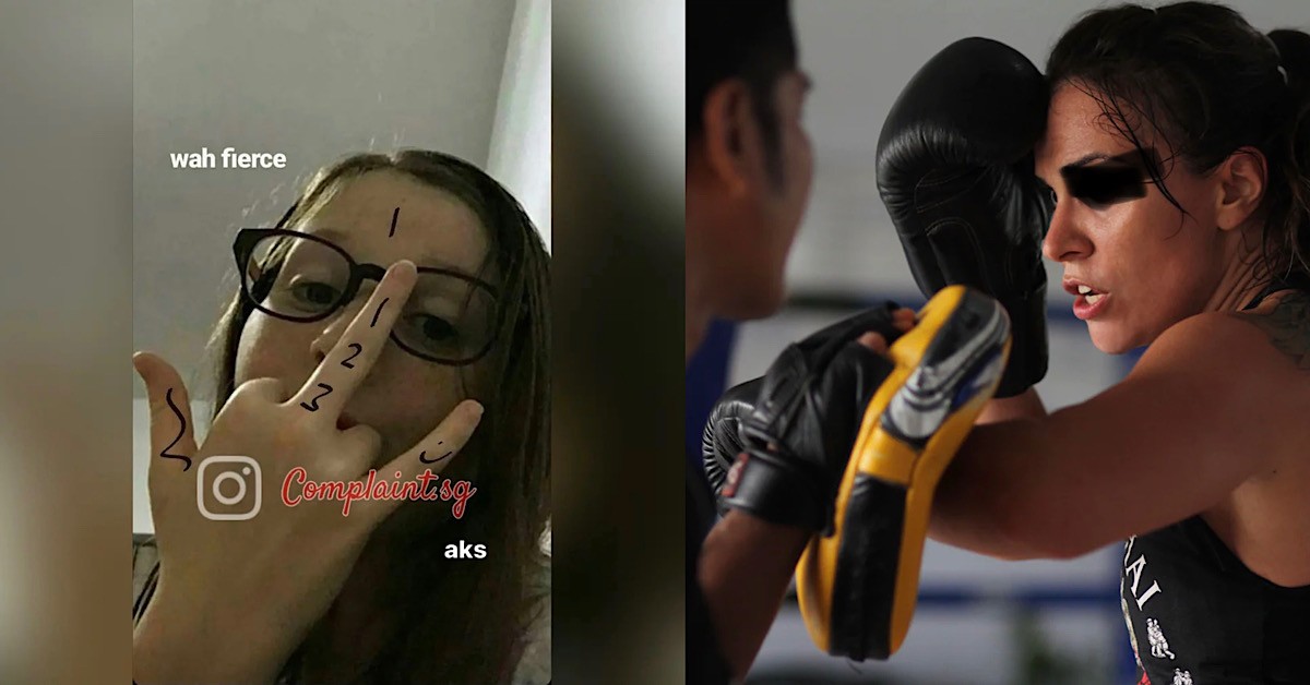 XMM DRAWS FIGHTER DOT ON FOREHEAD AND ANG KONG ON FINGERS