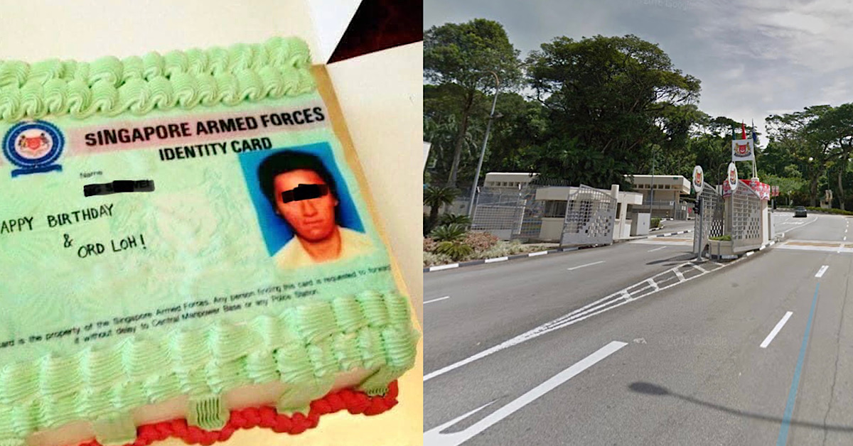 MAN CELEBRATES BIRTHDAY AND ORD WITH 11B BIRTHDAY CAKE