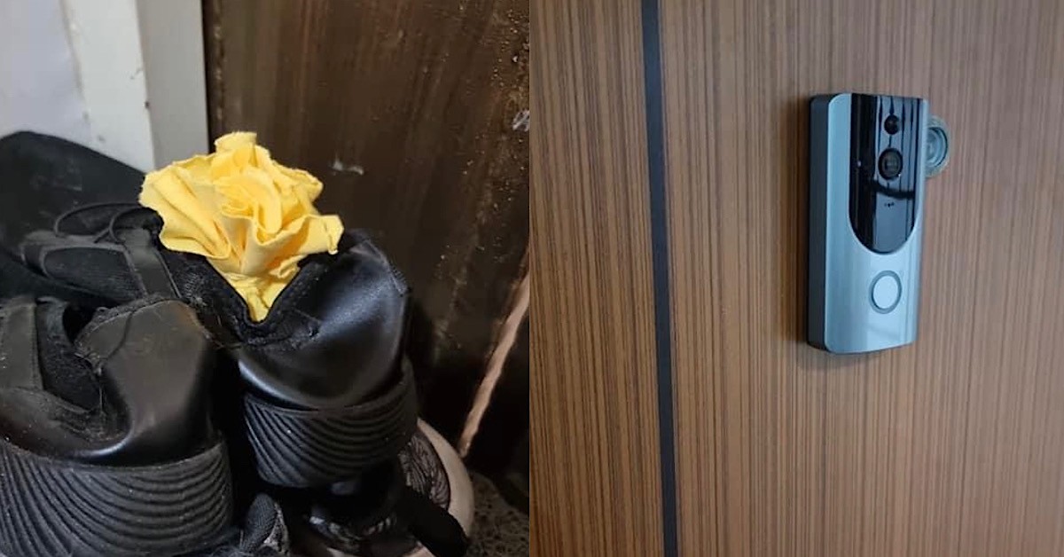 NETIZEN’S SHOES ALLEGEDLY KENA PUT GONG TAO BY STRANGER