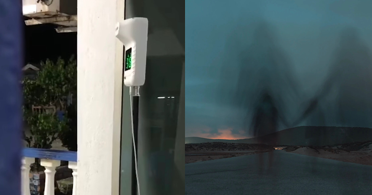 NETIZEN SEES TEMPERATURE SCANNER SELF SCAN, SAYS UNSEEN “BROS” ARE BACK