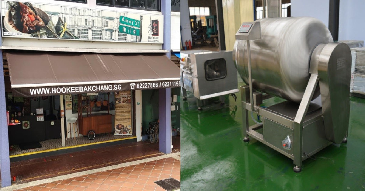 WORKER’S ARM GET STUCK IN MEAT MARINATING MACHINE, RESCUED BY SCDF