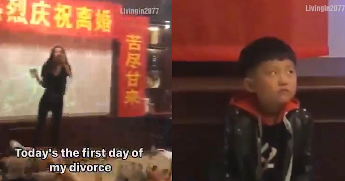 CHIO BU BRINGS SON TO KTV FOR DIVORCE PARTY AND GOES CRAY CRAY