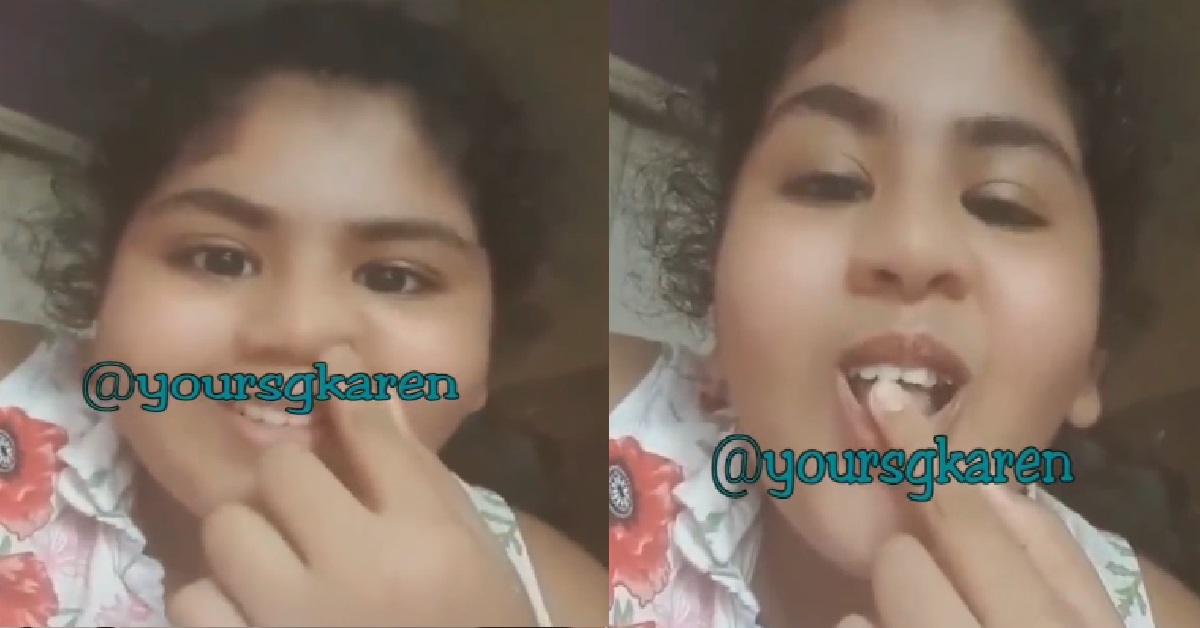 GIRL DIG HER NOSE FOR GOLD, THEN PUT INSIDE HER MOUTH TO EAT