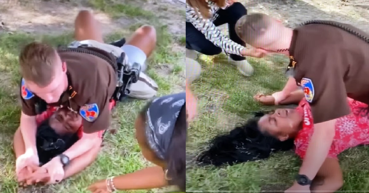 TEXAS POLICE CLIMB ON TOP OF TEEN, GIRL SCREAMS: “I CAN’T BREATHE!”