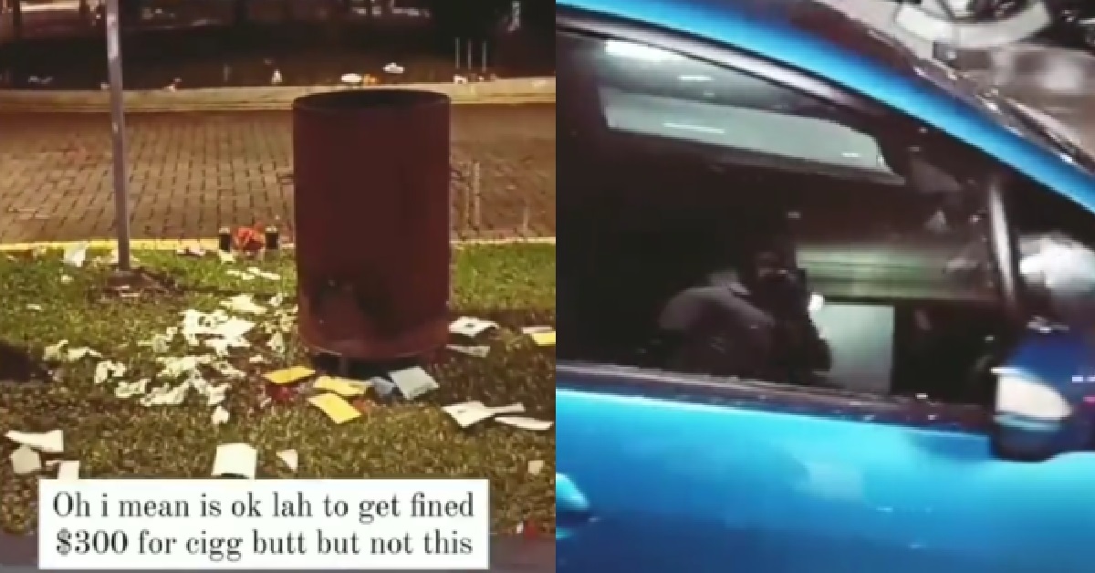 MAN NOT HAPPY WITH HUNGRY GHOST OFFERINGS BURNT ALL OVER THE PLACE