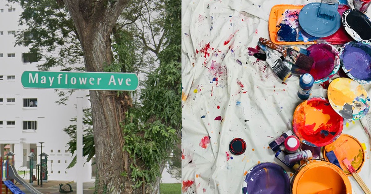 COUPLE SPLASH PAINT ON CAR IN AMK, ARRESTED UNDER LOANSHARK HARASSMENT