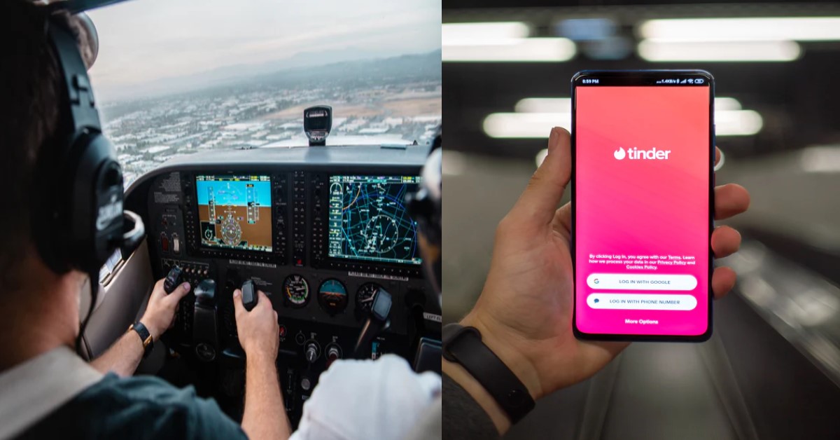 PILOT GOES ON TINDER, MANY XMMs AND GIRLS FALL FOR HIS TRICK