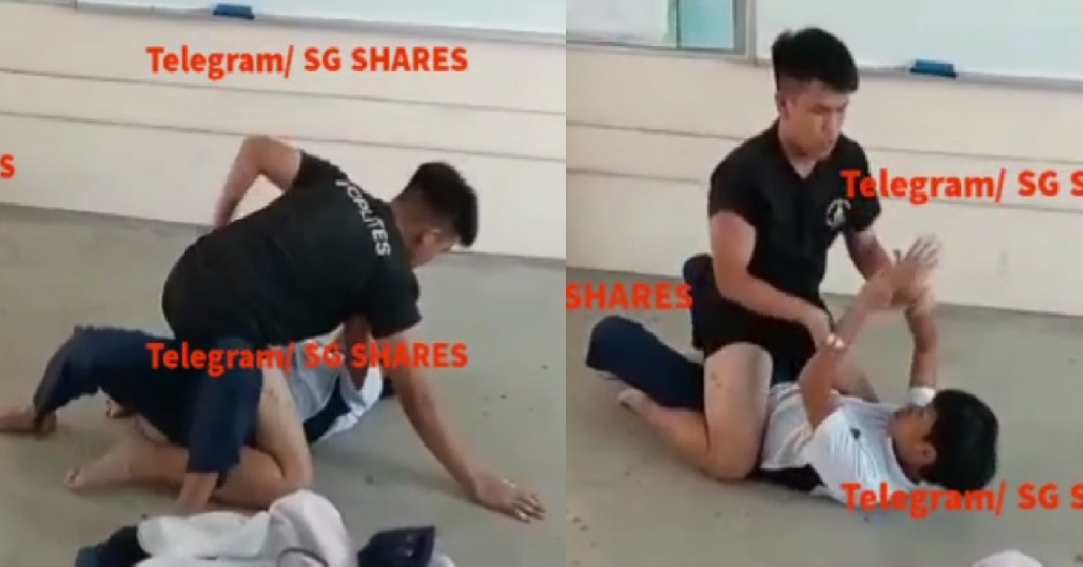 YET ANOTHER FIGHT BETWEEN YPS, GUY SIT ON TOP OF HIS RIVAL LIKE MOTORCYCLE