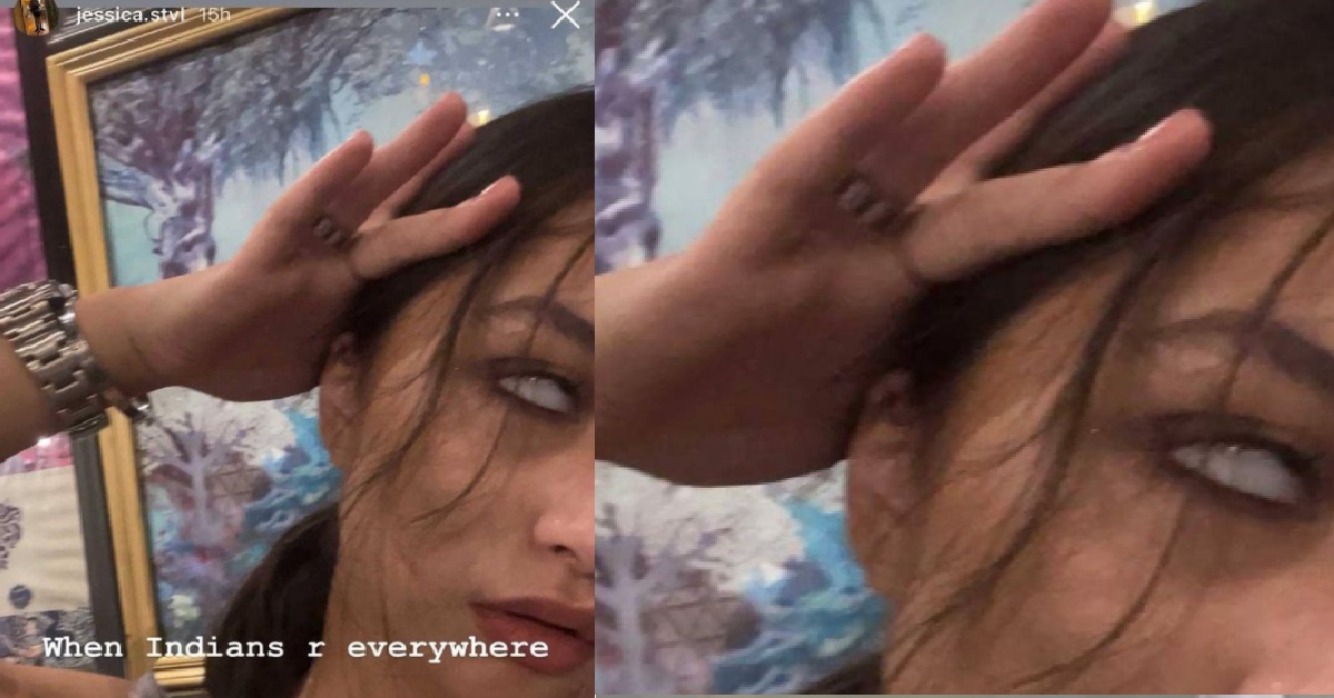 GIRL ROLL HER EYES AT INDIANS, SAY: “WHEN INDIANS ARE EVERYWHERE”