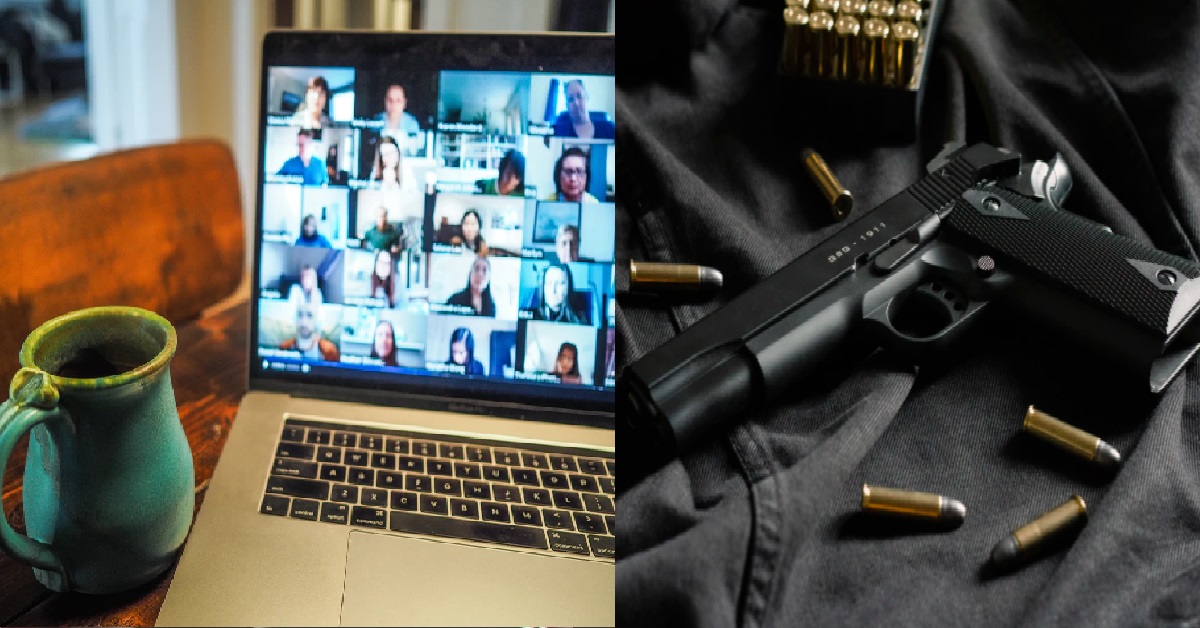 BABY PLAYING WITH GUN, SHOT DEAD OWN MOTHER IN THE HEAD DURING WORK CALL