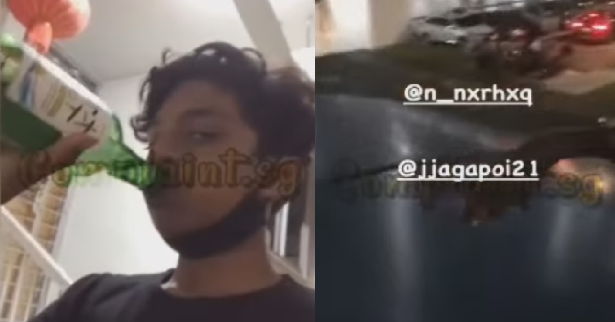 UNDERAGED YP CLIMB ONTO ROOF OF SHELTER TO SMOKE & DRINK ALCOHOL