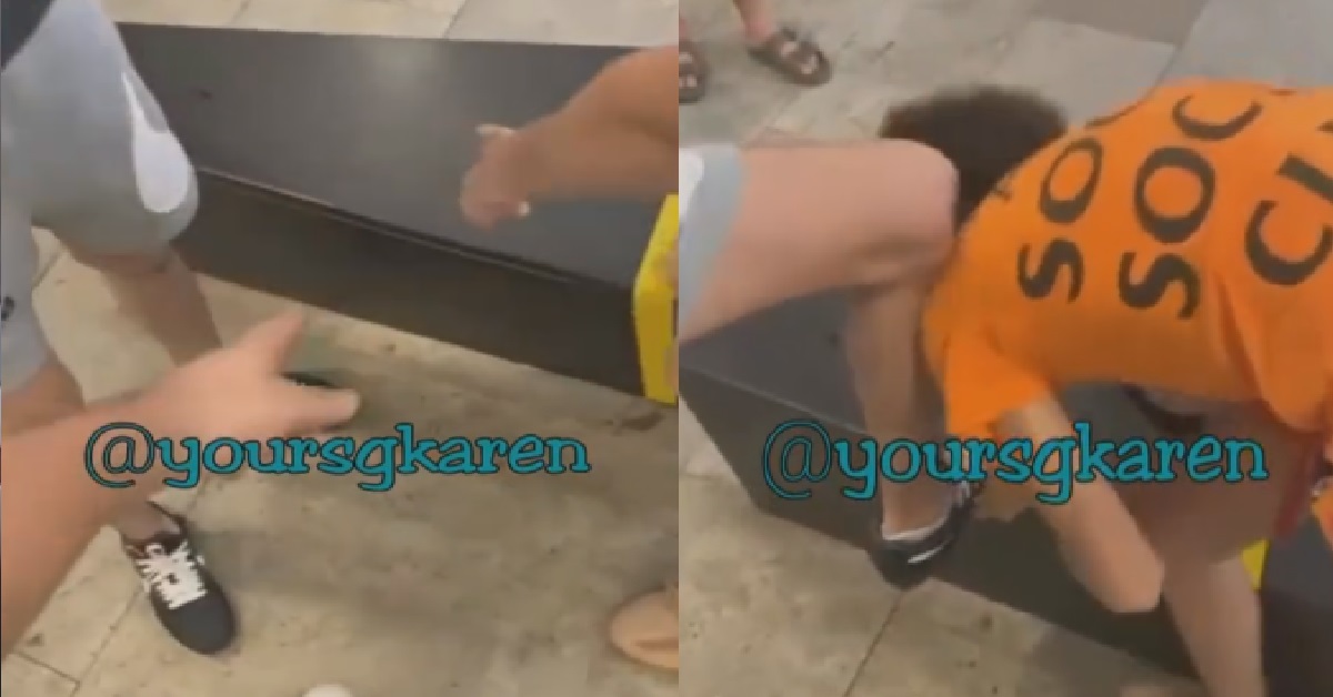 MAN TELL YP “KISS HIS SHOE NOW”, HE REALLY BEND DOWN TO KISS SHOE