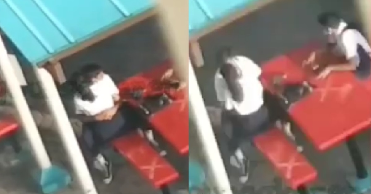 XMM SIT ON BF’S LAP AND HUG HIM AS THEIR FRIEND SIT BY HIMSELF, FOREVER ALONE