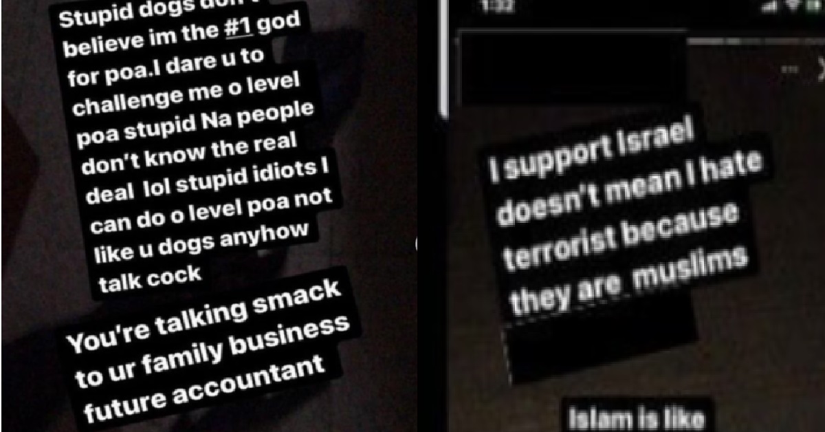 ELITIST YP LOOK DOWN ON NORMAL ACAD STUDENTS, CALL THEM “ST*PID IDI*TS”