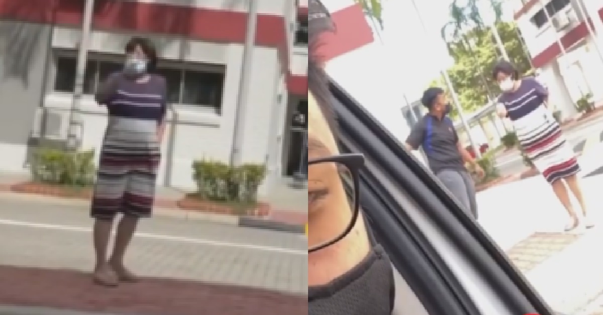 CRAZY AUNTIE HARASS DRIVER & FRIEND, ASK THEM OFF AIRCON BECAUSE “DISTURBING” HER