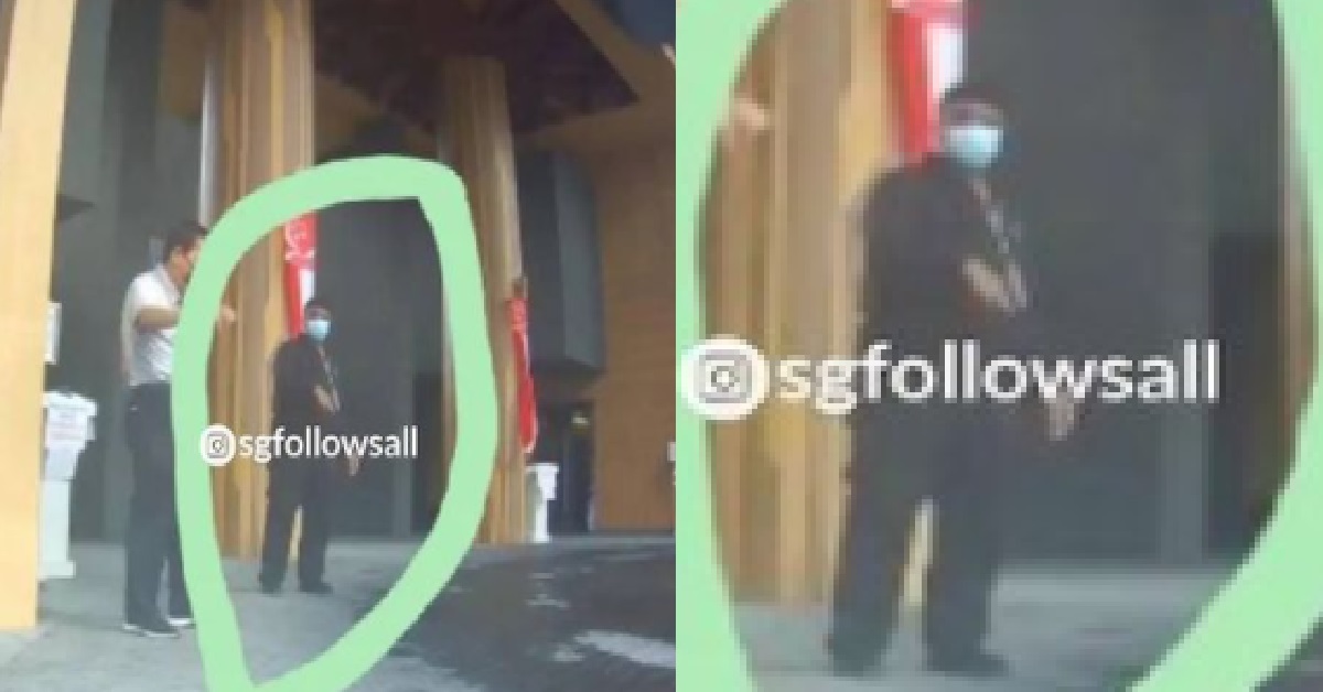 SECURITY GUARD THINK HE BIG F**K, TELL FOOD DELIVERY RIDERS TO “F**K OFF”