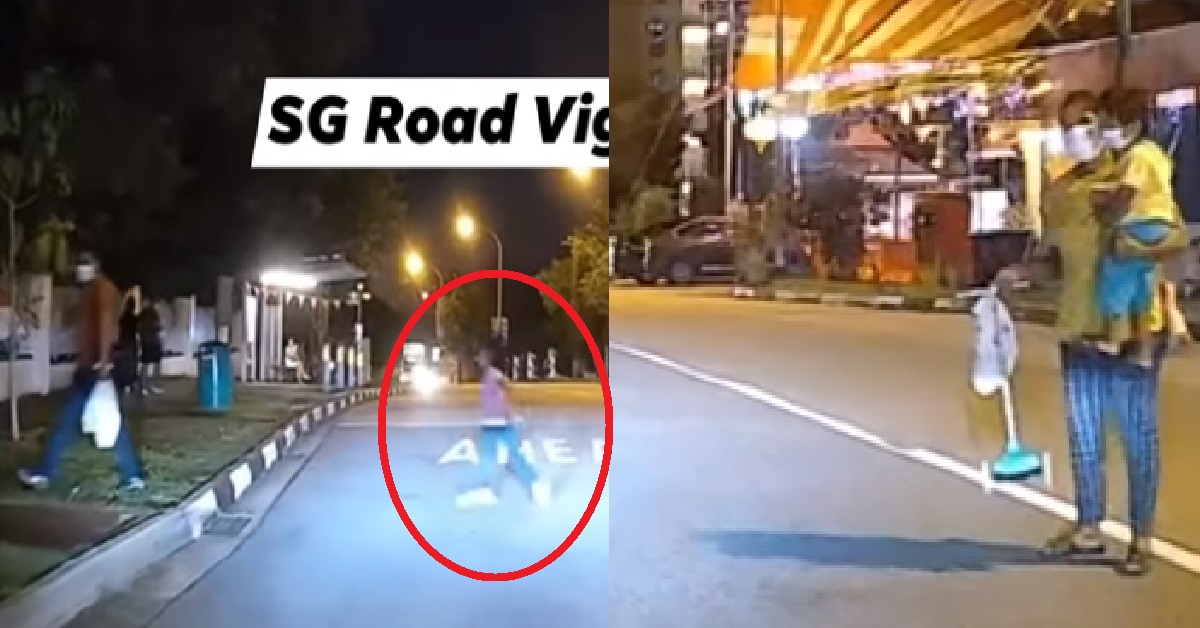 FATHER ON PHONE, DON’T CARE ABOUT DAUGHTER, ALMOST KENA BANG BY CAR