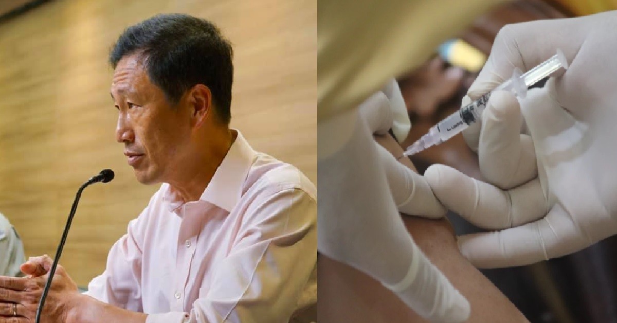 ONG YE KUNG: S’PORE LIKELY TO START 3RD DOSE OF VACCINE, BOOSTER JAB