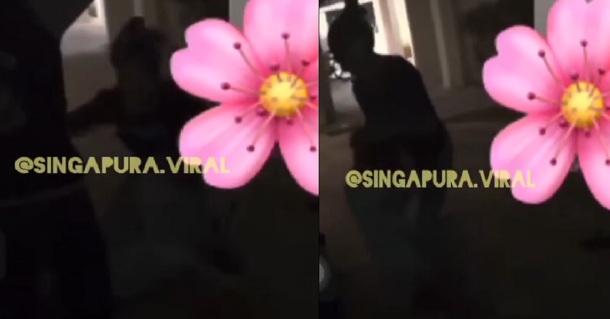 MINAHS FIGHTING UNDER BLOCK, PUNCH HEAD AND PULL HAIR