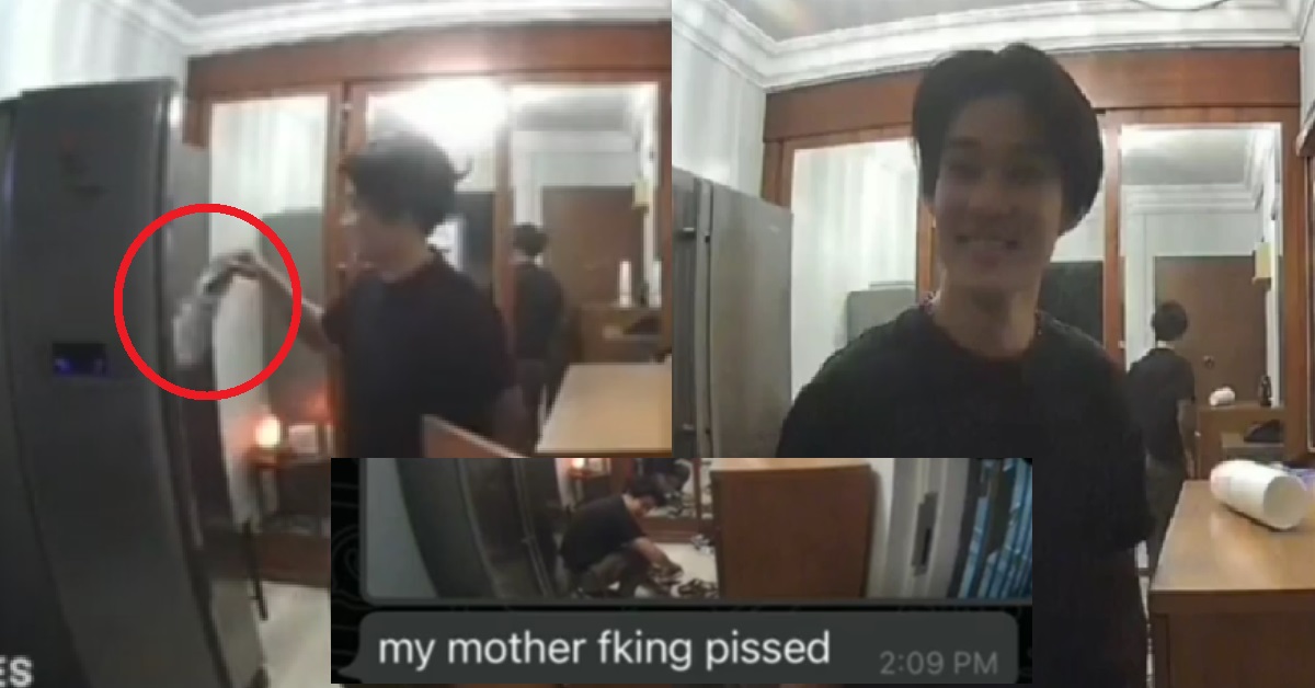 DRUNK GUY PUT SHOE INSIDE FRIEND’S FRIDGE, FRIEND’S MOTHER DULAN