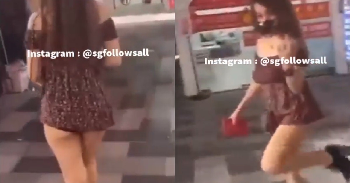 AH LIAN DRESS SEXILY, ANGRY AUNTIE SCOLD: “U BETTER WEAR YOUR CLOTHES PROPERLY!”