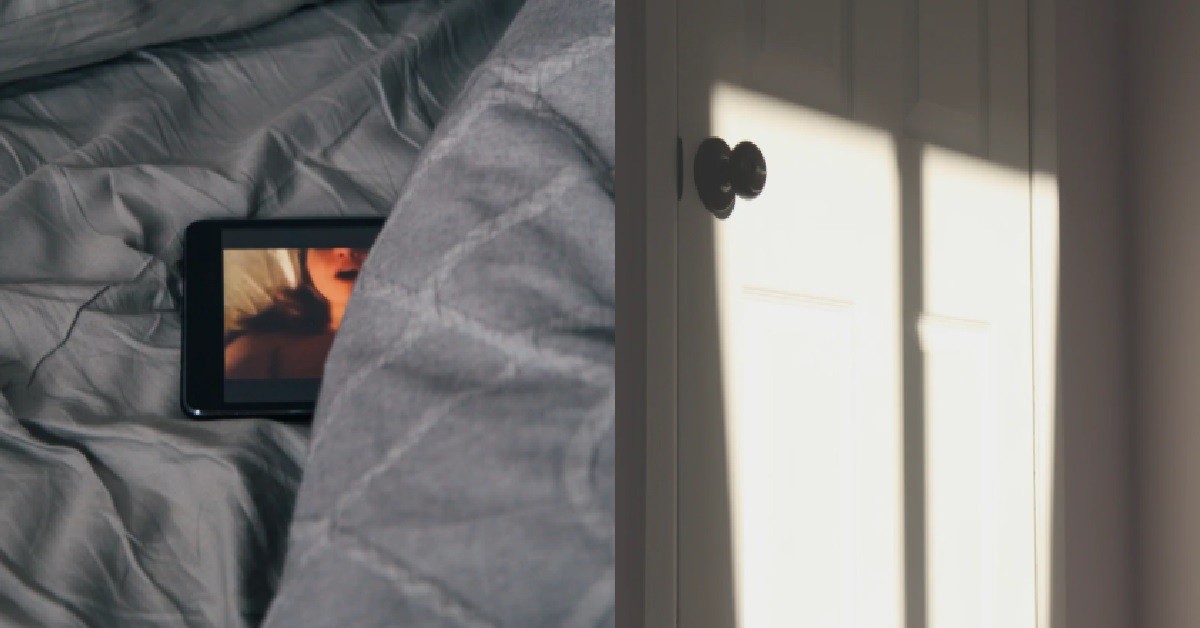BOY “TOUCHING HIMSELF” INSIDE ROOM NEVER LOCK, MOTHER WALK IN