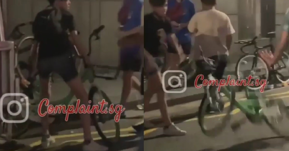 ANGRY YP THROW TANTRUM, CARRY BICYCLE AND THROW ON THE ROAD