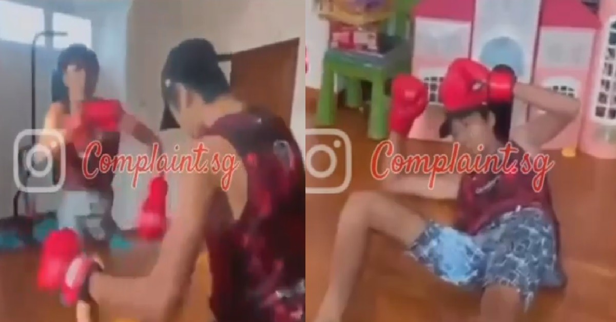 YPS FIGHTING WITH BOXING GLOVES, GUY KENA PUNCH IN STOMACH THEN K.O