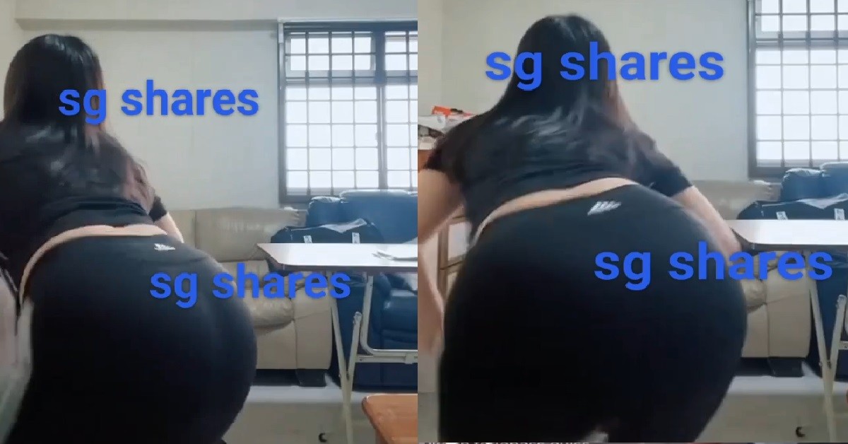 XMM WANT TO DRAW ATTENTION TO HER BACKSIDE, PERFORMS MATING DANCE