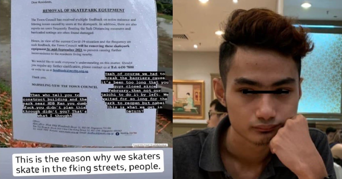 YP NOT HAPPY WITH TOWN COUNCIL REMOVING SKATEPARK, CALL THEM “DUMB F**K”