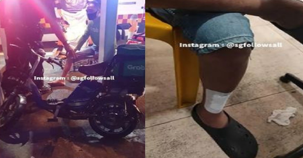 OFFICER ALLEGEDLY USED FORCE ON GRABFOOD RIDER, WHO ENDED UP BADLY INJURED