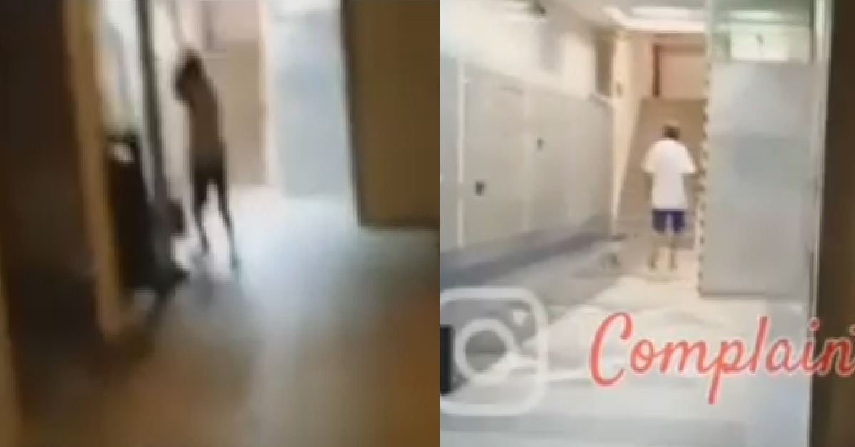 YP DISTURB UNCLE UNTIL HE PEK CHEK, SHOUT “F**K YOU!”