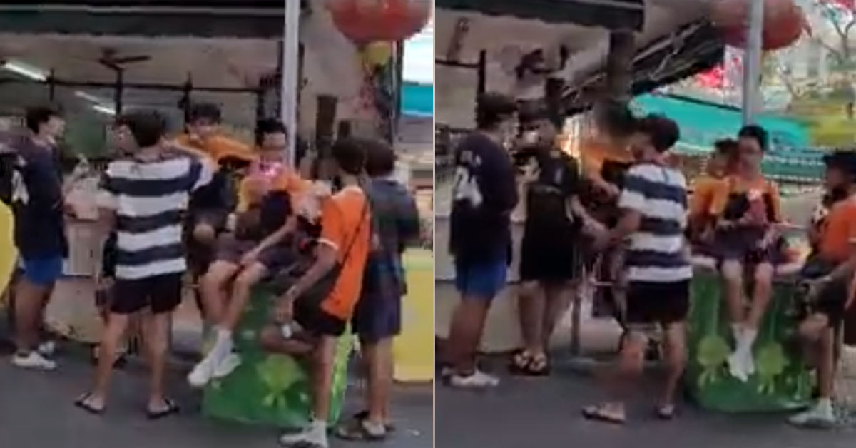 GROUP OF 7 YPs LOITERS IN BUKIT PANJANG TO “DINE-IN”