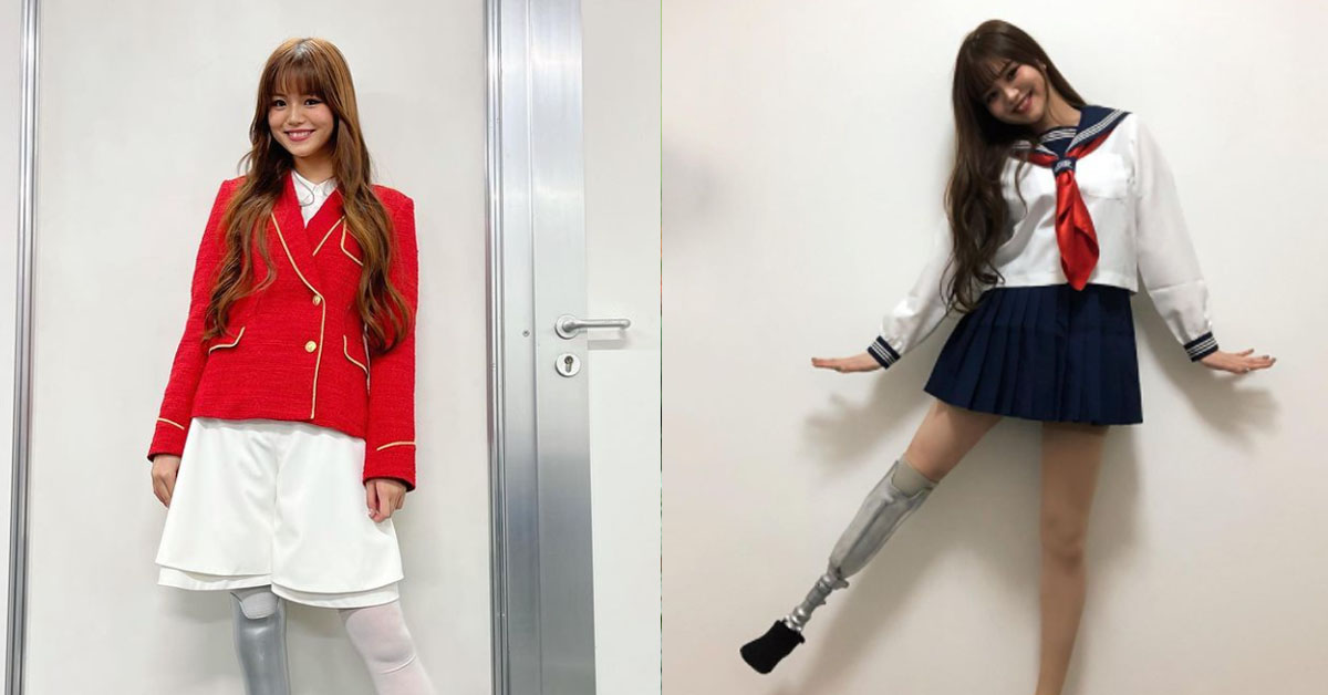 OLYMPICS JAPAN SUPERMODEL PROVES THAT SHE CAN BE A MODEL EVEN WITH PROSTHETICS