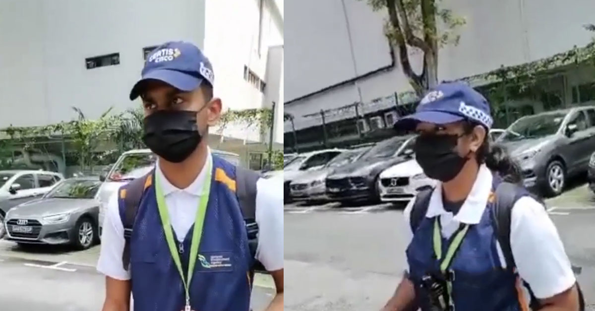 BADGE UNCLE CAUGHT FOR SMOKING IN ORCHARD DEMANDS FOR BADGE