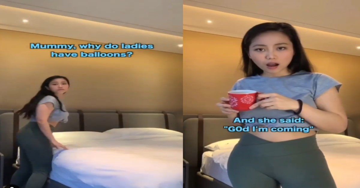 GIRL ASKS MUM WHY DO LADIES HAVE “BALLOONS”, MOTHER SAYS THEY INFLATE