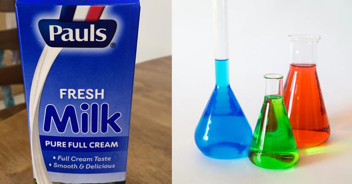 NETIZEN FOUND THAT THERE IS CHEMICAL SMELL FROM PAULS MILK