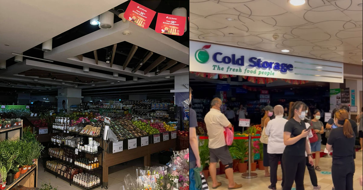 BLACKOUT AT TAMPINES COLD STORAGE, NETIZEN SAYS “ROMANTIC THEME”