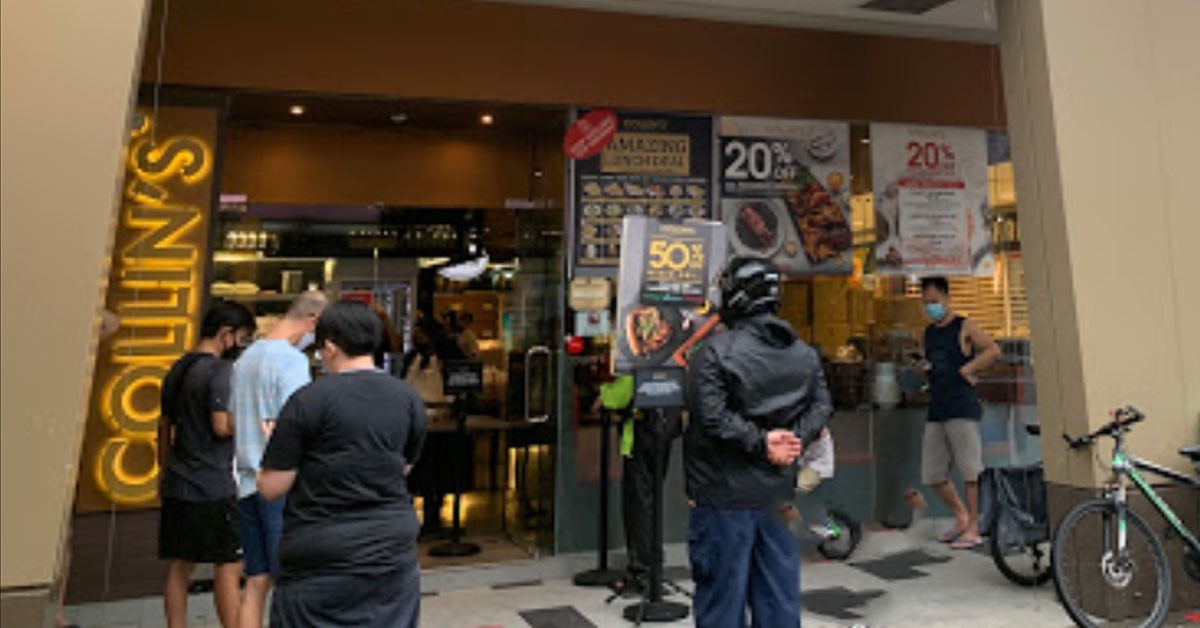 COLLIN’S WESTERN FOOD @ AMK JUBILEE SQUARE SUSPENDED BY SFA