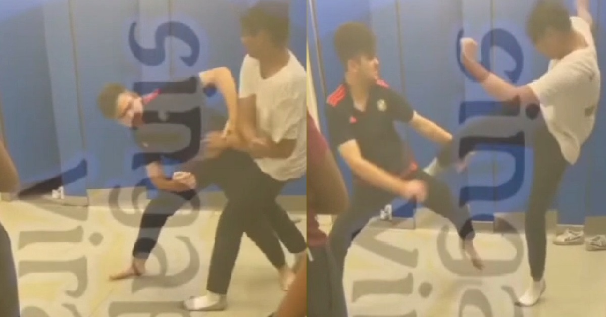 YPS FIGHT @ TOILET, PUNCHED IN THE HEAD UNTIL FORGET FATHER NAME