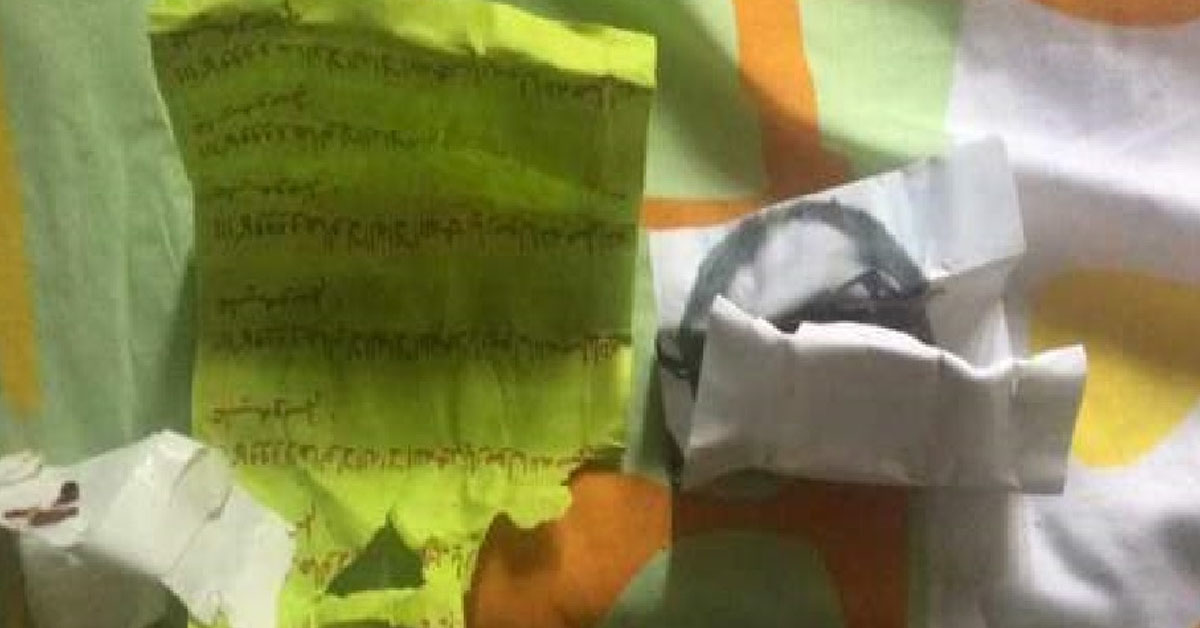 TINDER STALKER BRIBES MAID TO SNEAK AMULET UNDER MY PILLOW