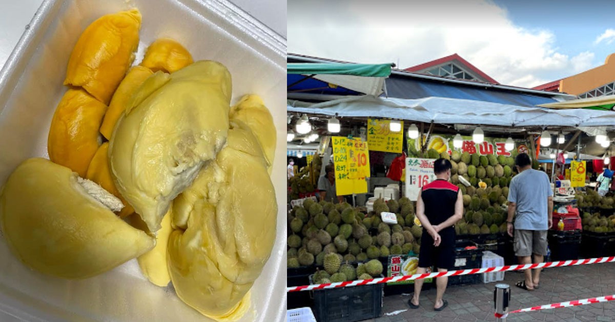 MAN GOT CON BY DURIAN STALL AT CHONG PANG, PAID $200 FOR WRONG DURIAN