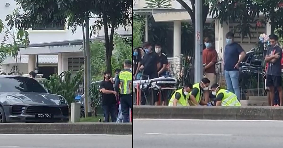 WOMAN DIES AFTER KNOCK DOWN BY SPEEDING PORSCHE AT MACPHERSON ROAD