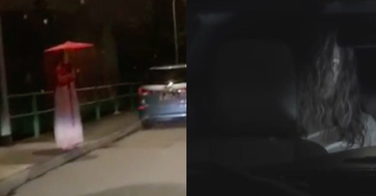 GIRL SHARED HITCH RIDE WITH FEMALE SPIRIT, ON 1ST DAY OF HUNGRY GHOST MONTH