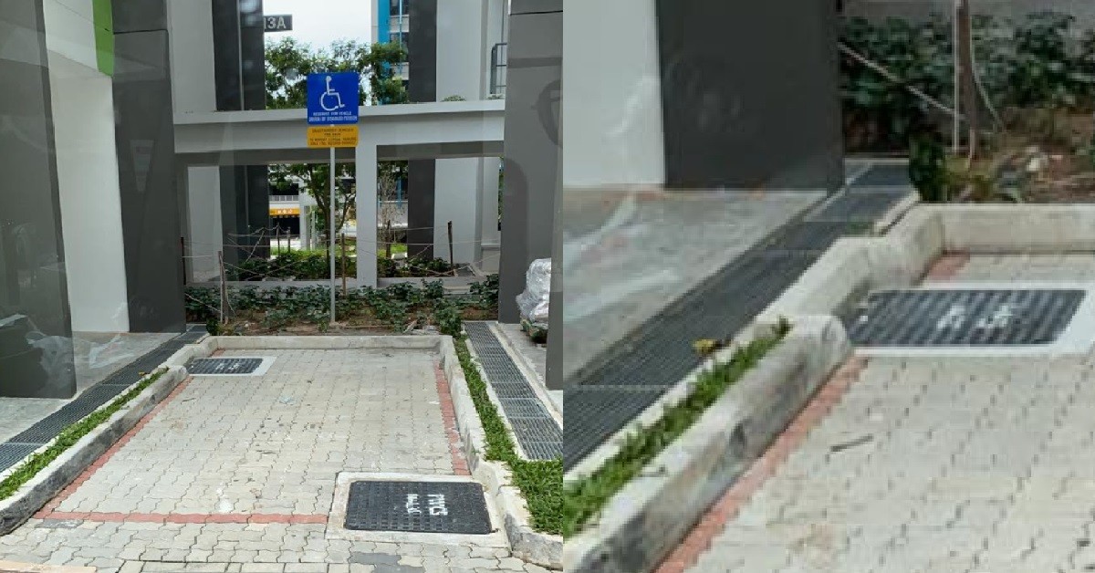 HANDICAP LOT AT NEW BTO FLATS GOT NO RAMP, NETIZENS NOT HAPPY