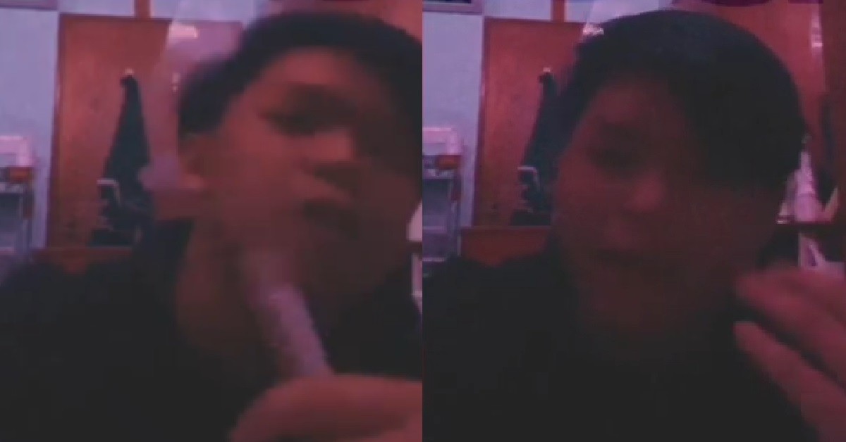 YP FILM HIMSELF VAPING, SCOLD OTHER YP: “WHO THE F**K ARE YOU, CB YP DOG!”