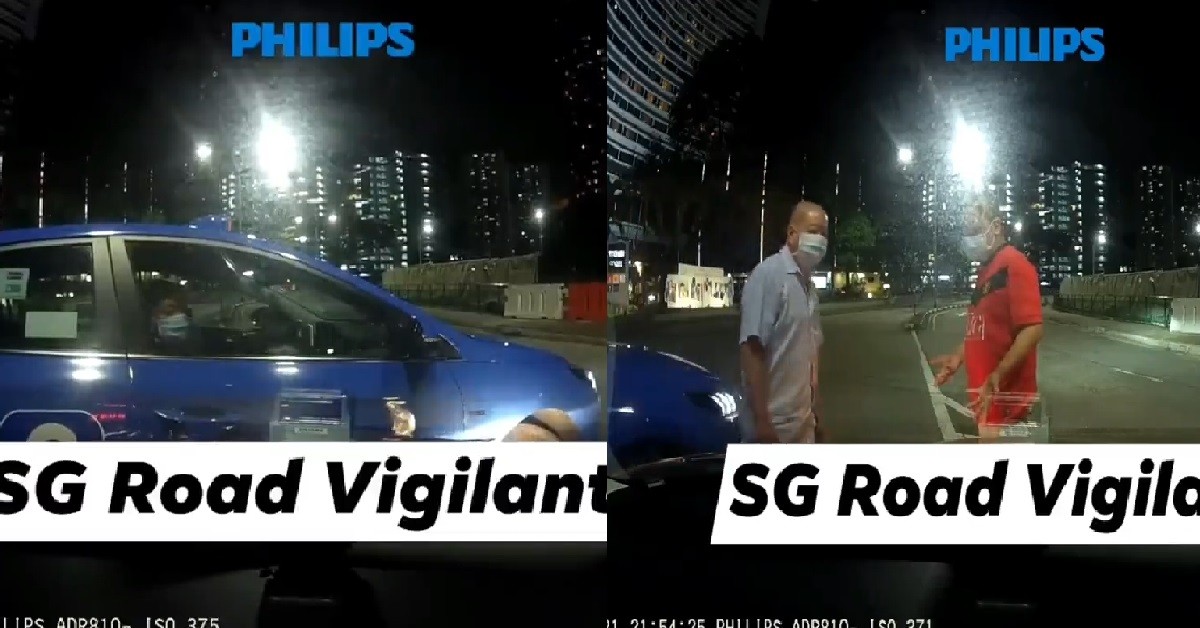 TAXI MAKING ILLEGAL U-TURN, KENA BANG ONE TIME GOOD ONE BY CAR